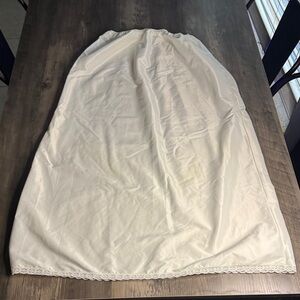 Vintage Lorraine White Lace Trim Slip